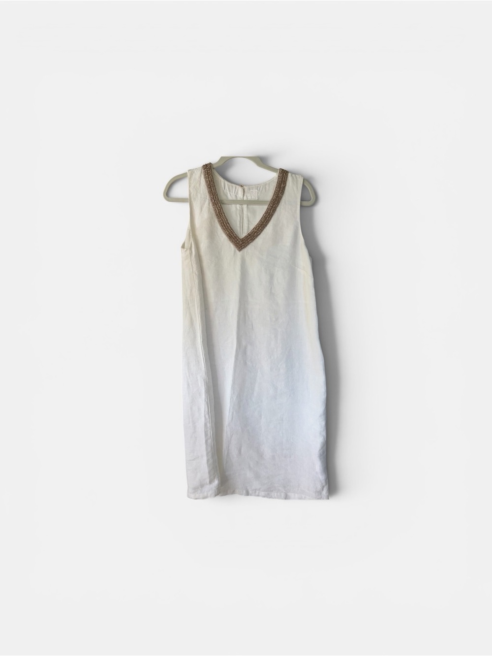 120% LINO Sleeveless Lino dress